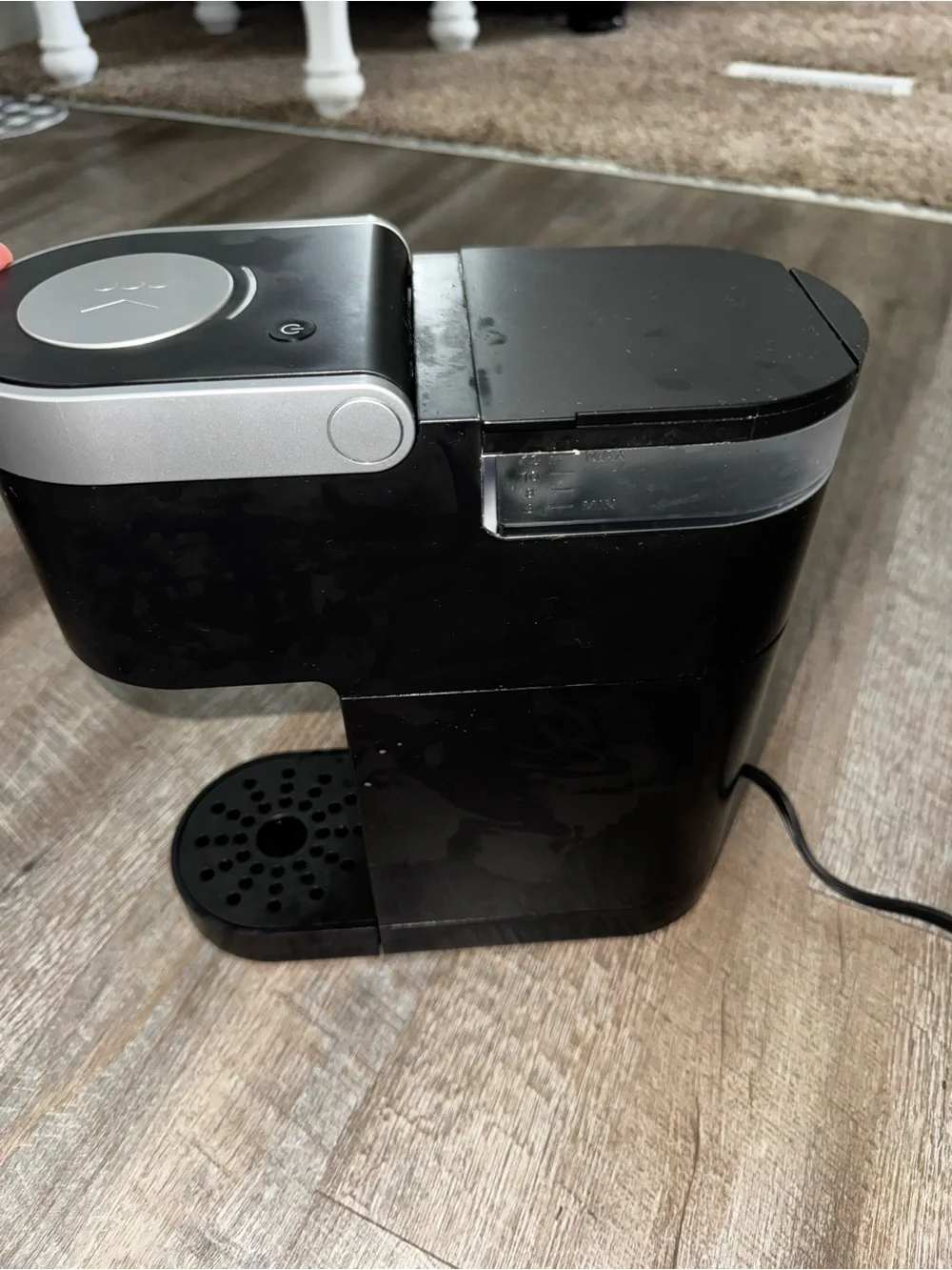 Keurig Portable Single-Serve Coffee Maker - Black & Silver USED